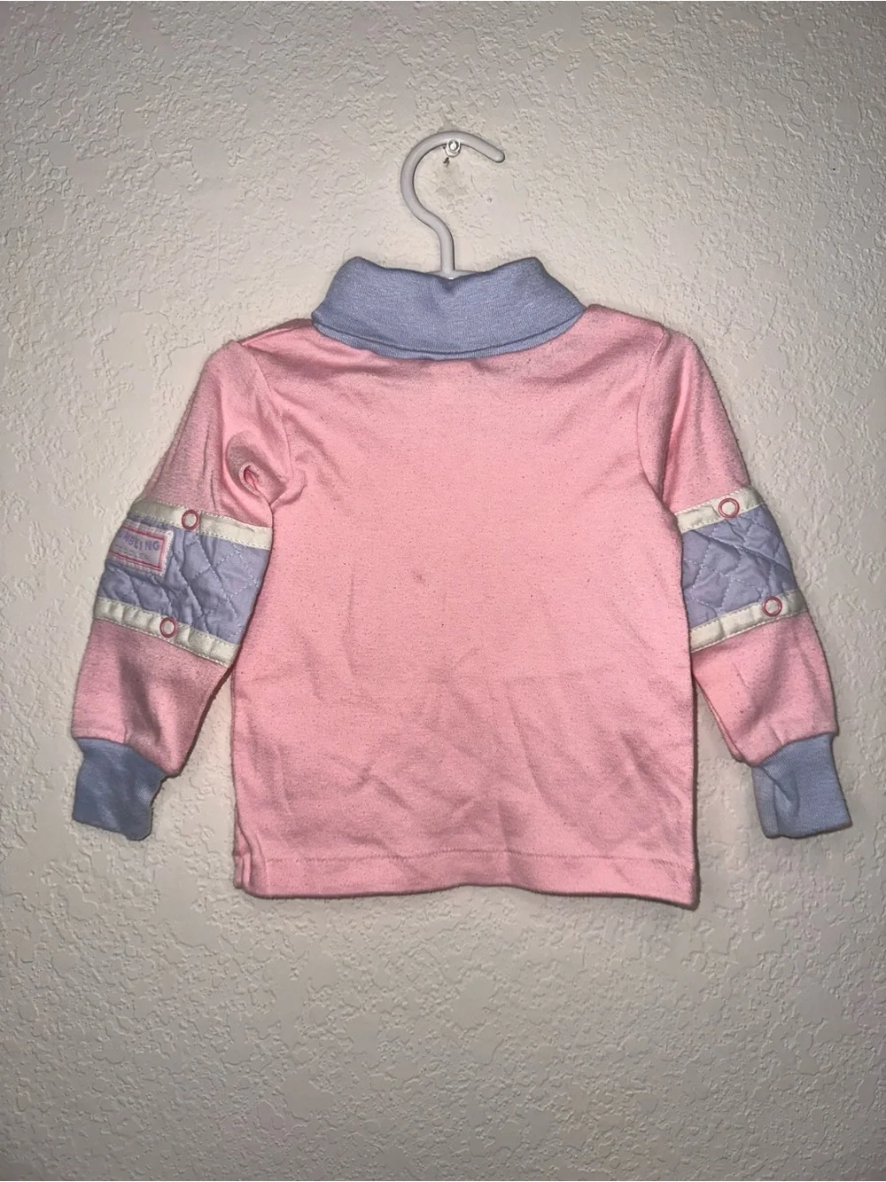 Vintage Carters “Tumbling Toddler” Toddler Quilted Pullover Set Size 2T